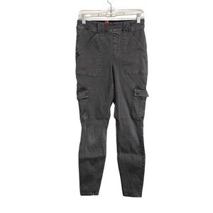SPANX Black Cargo Ankle-Length Pants